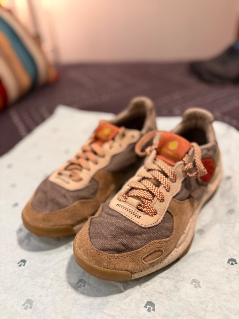 Satorisan Chacrona Linen Shoes: Size: W 10.5 (Unisex shoe) Color: Faded Chestnut